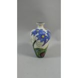 A Moorcroft 2005 Lady Bird Decorated Vase, 16cm High