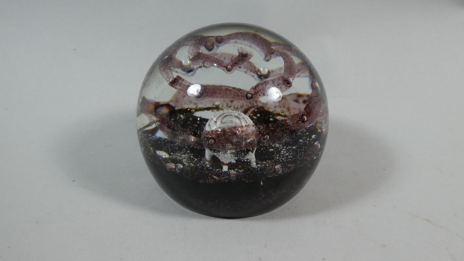 A Collection of Three Glass Paperweights to Include Caithness - Image 2 of 4