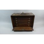 A Vintage Five Drawer Engineers Cabinet, 46cm Wide