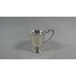 A Silver Christening Mug, 55.6g