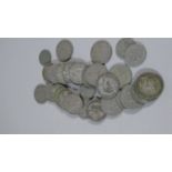 A Collection of 1940's Shillings Etc