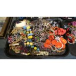 A Tray of Costume Jewellery