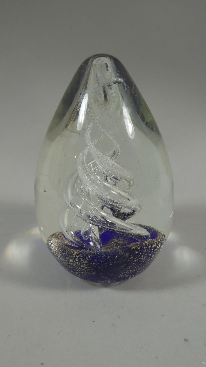 A Collection of Three Glass Paperweights to Include Caithness - Image 3 of 4