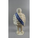 A Large Cast Metal Michelin Tyres Advertising Figure, 56cm High, Plus VAT