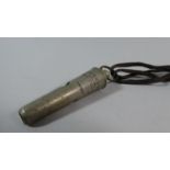 A 19th Century Liverpool City Police Whistle