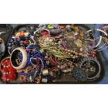 A Tray of Costume Jewellery