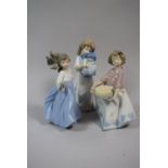 Three Nao Figural Ornaments