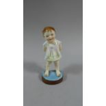 A Royal Worcester Figure, 'Tommy', F. G. Doughty, No.2913, 11cm High (Second)