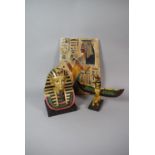 A Collection of Three Resin Egyptian Ornaments