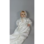 A Vintage Doll with Closing Eyes Impressed Number to Neck 298, 60cm High