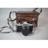 A Vintage Pentax K1000 35mm Camera in Case