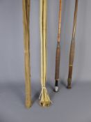 A Hardy Two-Piece Split Cane Rod, 'The Perfection', no. E38932, with burgundy whipping, in the