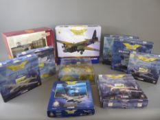 A Collection of Corgi Aeroplane Model Kits, including a Corgi Avro Lancaster (Dam Buster's