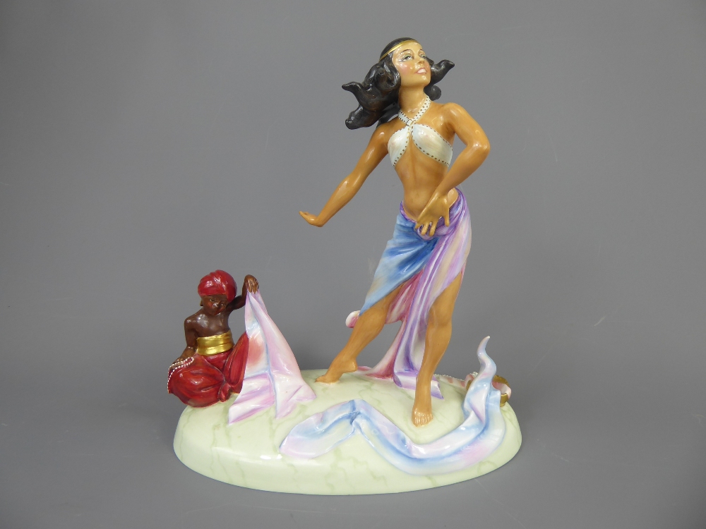 A Royal Doulton Limited Edition Figurine, HN3267 entitled 'Salome', no. 712/1000, approx 23 cms.