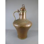 A Large Portuguese Copper Ewer, approx 64 cms.