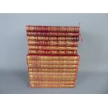 Early 20th Century Leather Bound Macmillan's Pocket Kipling, titles include 'LIfe's Handicap', '