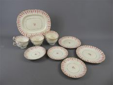 19th Century Part Porcelain Tea Set