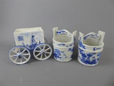 Blue Delft Style Porcelain