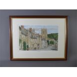 A Limited Edition Print of Winchcombe by Local Artist