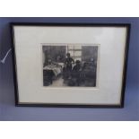 Robert Stanley G Dent (1909-1991) Dry Point Etching.
