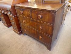 A Mahogany Inlaid Chest of Drawers.