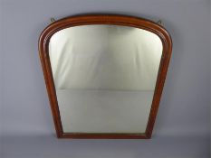 Mahogany Framed Mirror