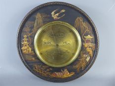 A Chinese-Style Vintage Barometer.