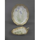 Royal Copenhagen Flora Danica Oval Serving Dish.