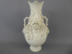 A Parian Ware Vase.