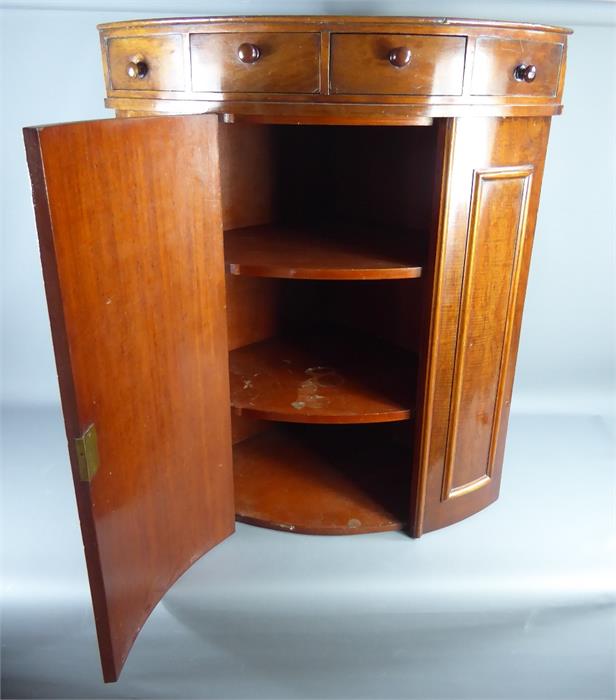 Fruit Wood Corner Cupboard. - Image 2 of 2