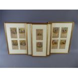 'The Dandy's Wedding', Framed Book Pages