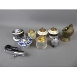 A Collection of Vintage Table Cigarette Lighters
