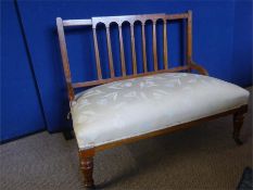 An Edwardian Window Seat.