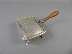 A Silver Hoof- Footed Silent Butler
