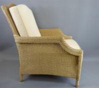 A Cane Conservatory Leisure Chair.