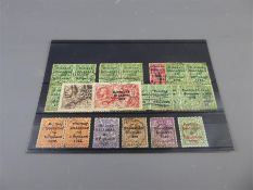 Ireland 1922 Overprinted Issues 1/2d to 5s.