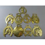 A Quantity of Horse Brasses.