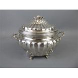 A 19th Century Russian Silver Caviar Bowl