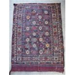 An Antique Turkman Tekke Ensi Rug