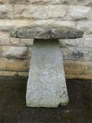 An Antique Weathered Staddle Stone.