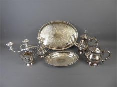 A Silver Plated Tea Set