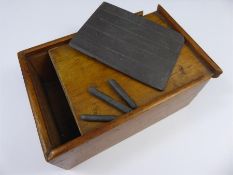 A Victorian Child's Slate Drawing Board