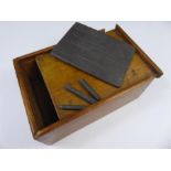 A Victorian Child's Slate Drawing Board