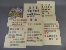 A Box of European Stamps.