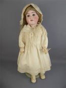 Rempel & Breitung Bisque Headed Doll.