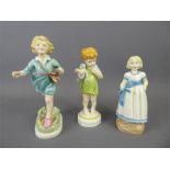 Three Royal Worcester Figurines