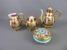 Royal Vienna Hand-Painted Porcelain