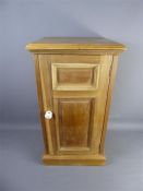 A Refurbished Antique Pine Bedside Cabinet