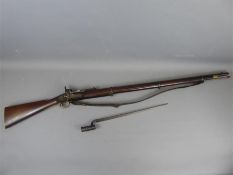 A Three Band Snider-Enfield Rifle with Bayonet