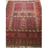 An Antique Turkman Tekke Ersari Ensi Rug